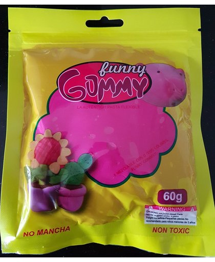 Funny Gummy  60 gram - Roze