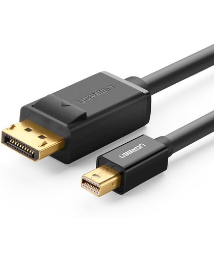 Ugreen 10433 2m Mini DisplayPort DisplayPort Zwart DisplayPort kabel