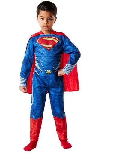 Superman - Kostuum Kind - Maat M - 116/128