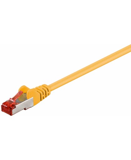 Goobay S/FTP netwerkkabel geel - CAT6 / LSZH - 25 meter