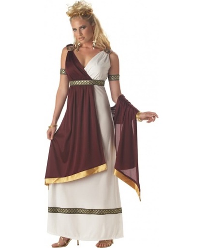 Romeinse keizerin kostuum voor dames - Verkleedkleding - Maat XL