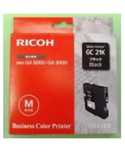 Ricoh Regular Yield Gel Cartridge Black 1.5k inktcartridge Zwart