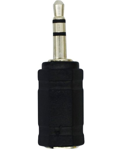 LogiLink 3.5mm/2.5mm 3.5mm 2.5mm Zwart kabeladapter/verloopstukje