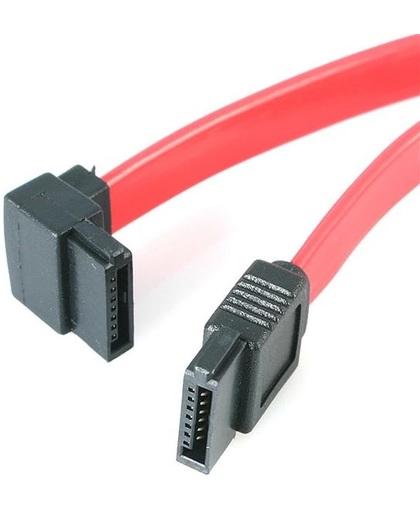 StarTech.com 45cm SATA naar Haakse SATA Kabel naar Links F/F SATA-kabel
