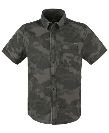 Brandit Josh Shirt Overhemd dark camo