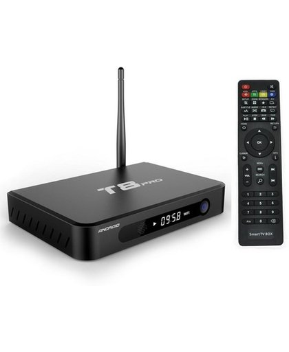 T8 PRO 4K Android TV Box s905 Kodi 16.1 Android 5.1 - 2GB 8GB ) + GRATIS Rii i8 WIT WIRELESS KEYBOARD AIRMOUSE