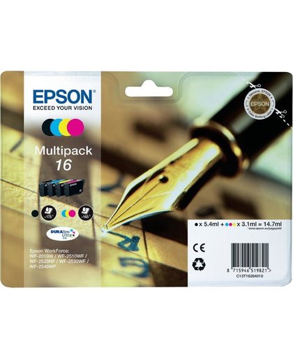 Epson 16 Series 'Pen and Crossword' multipack inktcartridge