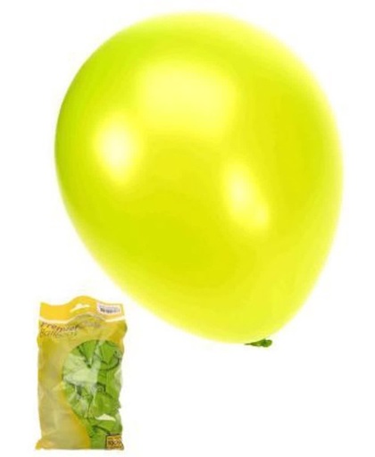 Kwaliteitsballon metallic groen