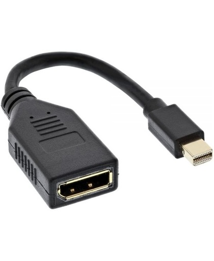 InLine 17150S 0.15m Mini DisplayPort DisplayPort Zwart DisplayPort kabel