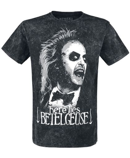 Beetlejuice Here Lies Betelgeuse T-shirt grijs