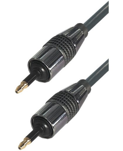 Transmedia Digitale optische Mini Toslink - Mini Toslink audio kabel - 6mm - 2 meter