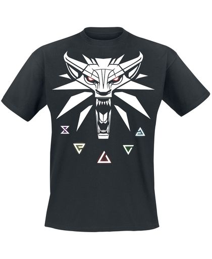 The Witcher Signs Of The Witcher T-shirt zwart