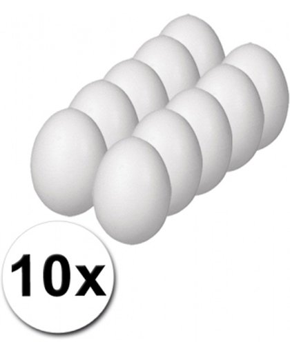 Piepschuim eieren pakket 6 cm 10 stuks
