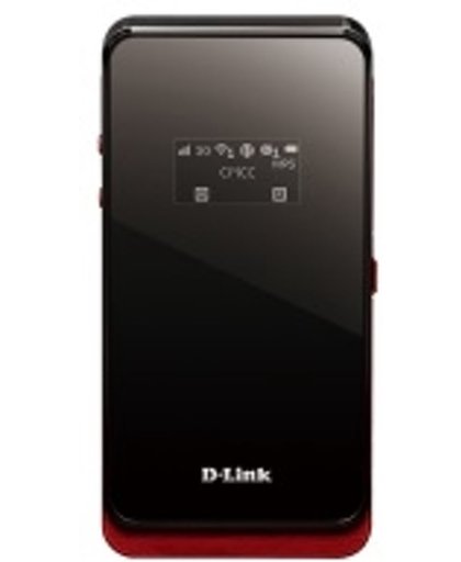 D-Link DWR-830 uitrusting voor draadloos mobiel netwerk Wi-Fi USB Zwart, Rood