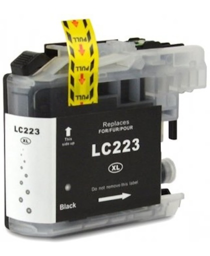 Brother Huismerk LC223  WHITELABEL compatible inktpatroon zwart 20 ml