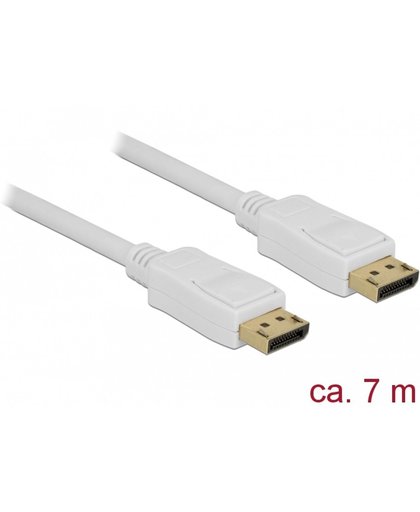DeLOCK 84861 7m DisplayPort DisplayPort Wit DisplayPort kabel