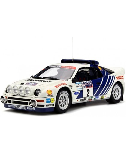 Ford RS200 Groupe B Lombard Rally (RAC) 1985 Otto Mobile 1/18 Limited 2000 Pieces