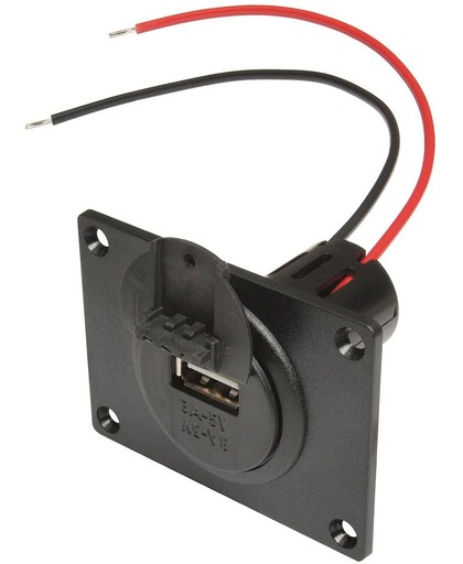 ProCar USB aansluiting voor inbouw montage - 0,15 meter