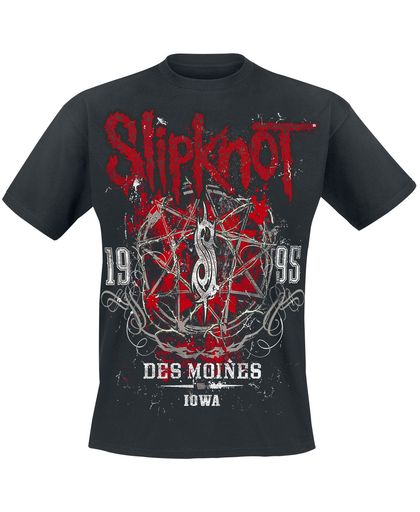 Slipknot Iowa Star T-shirt zwart