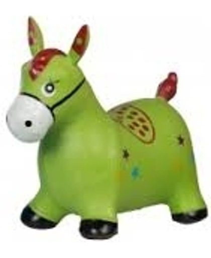 Skippy paard groen Eddy Toys 49x43x28 cm