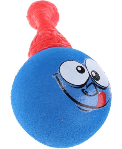 Toi-toys Stretchy Slingshot Face-ball 8 Cm Blauw
