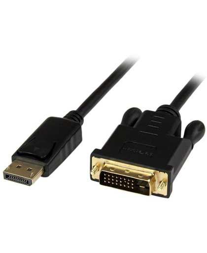 StarTech.com 91 cm DisplayPort naar DVI actieve adapter kabel DP naar DVI 1920x1200 zwart