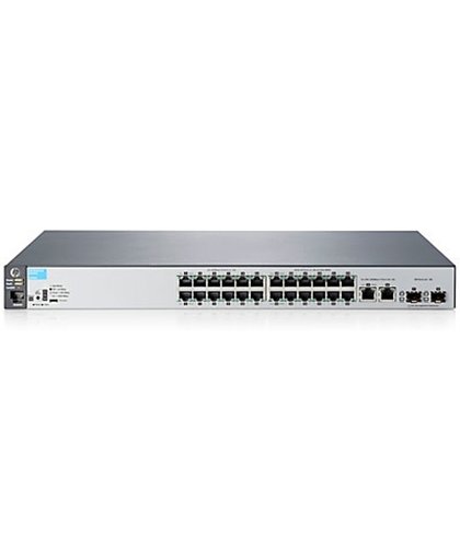 Hewlett Packard Enterprise Aruba 2530 8 PoE+ Beheerde netwerkswitch L2 Fast Ethernet (10/100) Power over Ethernet (PoE) 1U Grijs