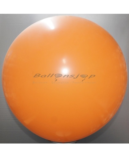reuze ballon 60 cm  24 inch oranje
