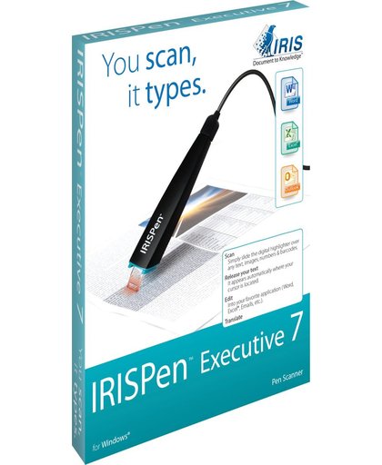 I.R.I.S. IRISPen Executive 7 Penscanner Zwart