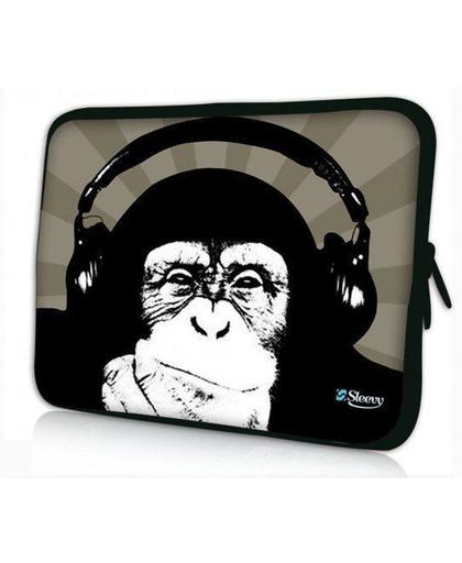 Sleevy 17.3" laptophoes chimpansee