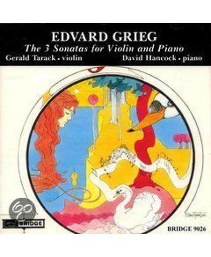 Grieg: The 3 Sonatas for Violin & Piano / Tarock, Hancock