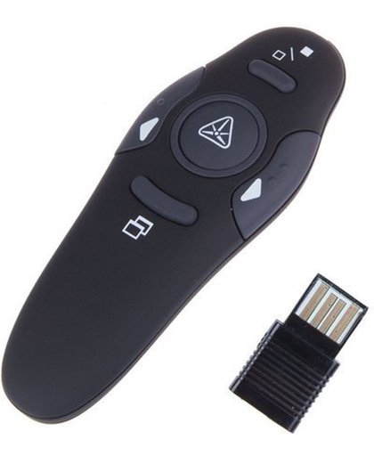 Draadloze Wireless USB Presenter Met Laser Pointer - PowerPoint Afstandsbediening