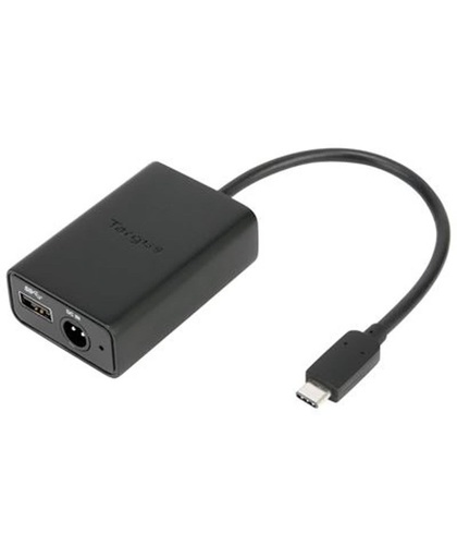 Targus ACA41EUZ kabeladapter/verloopstukje USB-C USB A/DC Zwart