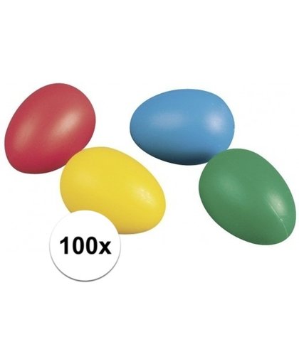 100 gekleurde eieren - paaseieren