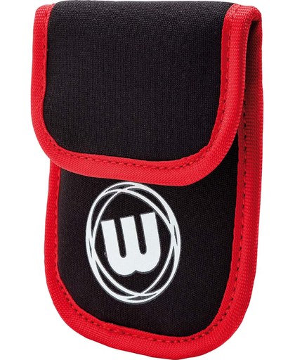 Winmau Neo dart etui rood - voor twee sets dartpijlen - 10.5 x 8 x 0.5 cm
