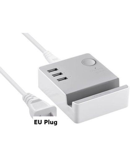 3 Port USB Charging Station With Cradle IQ Tech