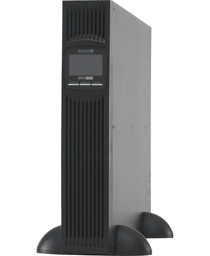 ONLINE USV-Systeme ZINTO 2000 Line-Interactive 2000VA 8AC-uitgang(en) Rackmontage/toren Zwart UPS
