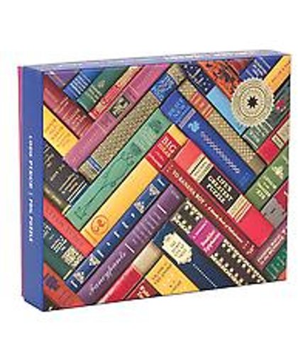 Phat Dog Vintage Library 1000 Piece Foil Stamped Puzzle