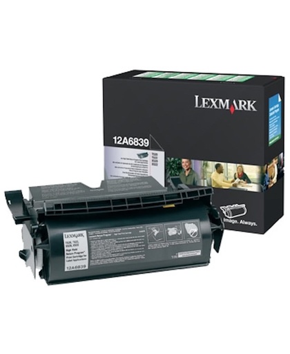 Lexmark T520, T522 20K retourprogr. etiketten-printcartr.