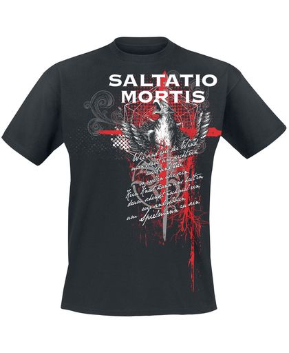 Saltatio Mortis Griffin Trash Polka T-shirt zwart