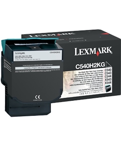 Lexmark C54x, X54x 2,5K zwarte tonercartridge