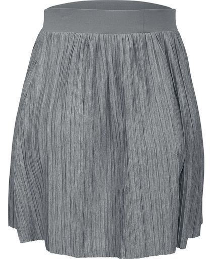 Urban Classics Ladies Jersey Pleated Mini Skirt Minirok grijs