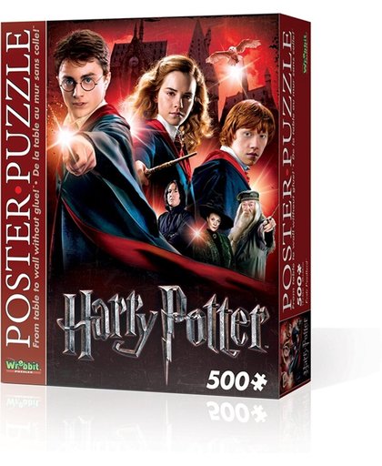 Wrebbit Poster Puzzle - Hogwarts School 500 stukjes
