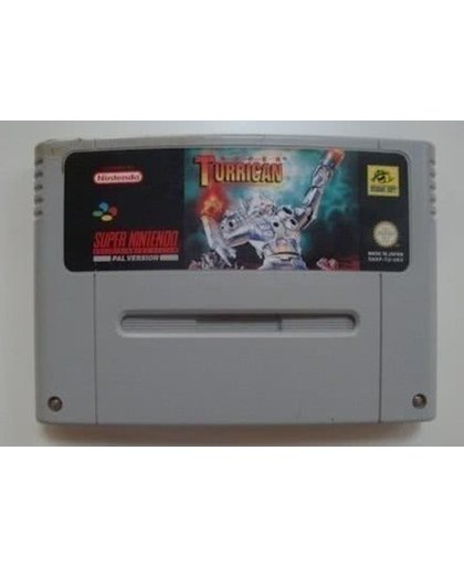 Super Turrican - Super Nintendo [SNES] Game PAL