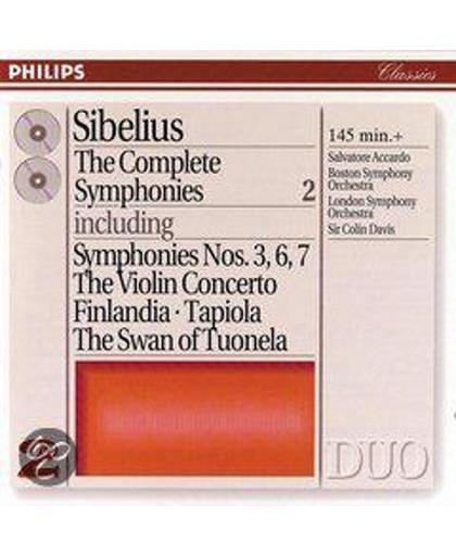 Sibelius: The Complete Symphonies Vol 2 / Davis, Boston SO