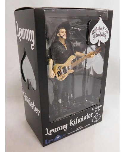 Motörhead Action Figure Lemmy Kilmister Rickenbacker Guitar Eagle 16 cm