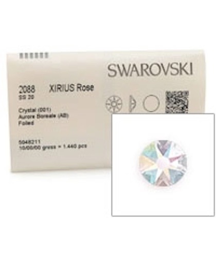 Swarovski 2088 Xirius Rose SS20 Crystal AB Foiled
