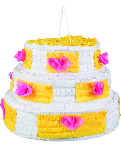 Piñata Verjaardagstaart (28 x 40 cm)
