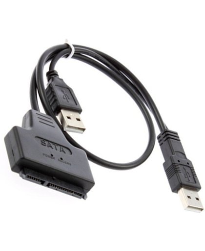 USB naar SATA 7+15 Pin 22Pin Adapter 2.5" HDD H Disk CG123