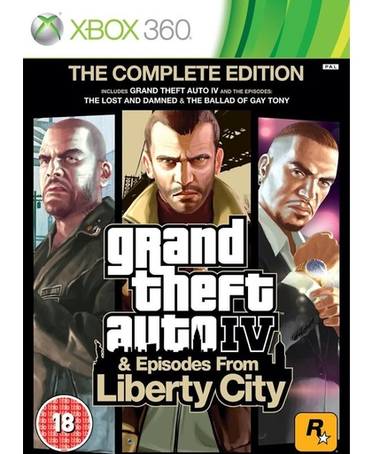 Grand Theft Auto IV (GTA IV) - Complete Edition - Xbox 360 (Compatible met Xbox One)